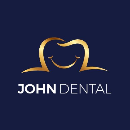 Elegant Gold Tooth Illustration for Modern Dental Practice Logo Template