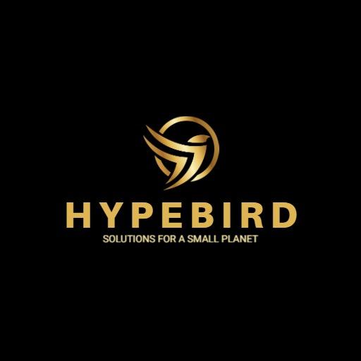 Elegant Gold Winged Design Representing Sustainable Company Logo Template