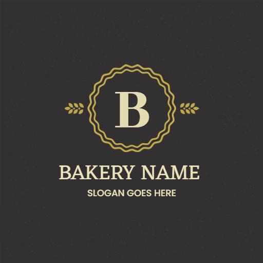 Elegant Golden Logo Design for Your Favorite Bakery Logo Template