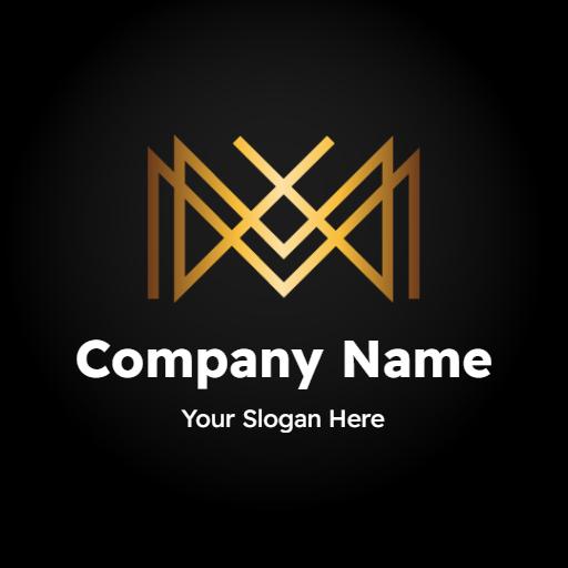 Elegant Golden Royal Emblem Designed for Prestige Logo Template
