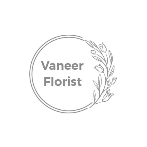 Elegant Gray Floral Sketch Representing Florist Business Logo Template