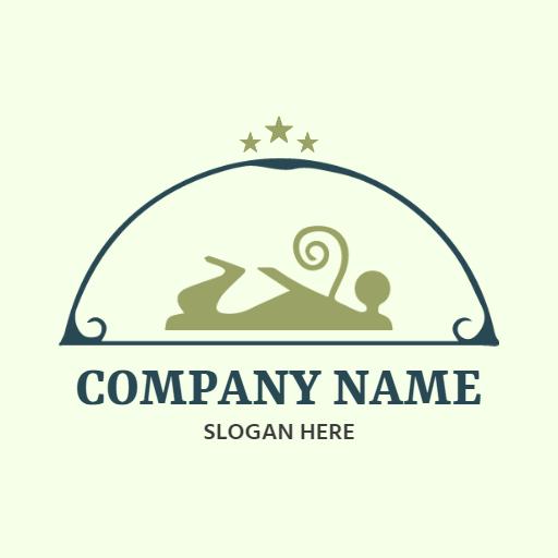 Elegant Green Carpentry Design Showcasing Skilled Craftsmanship Logo Template