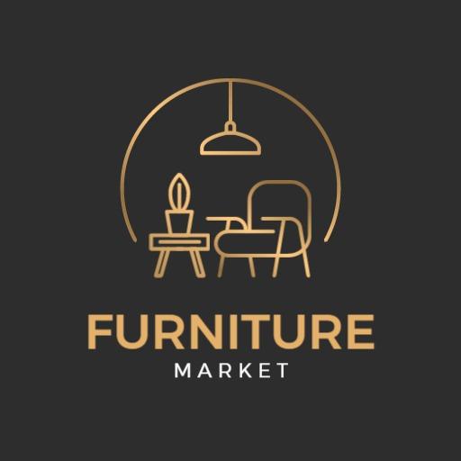 Elegant Home Living Design for Premium Furniture Logo Template