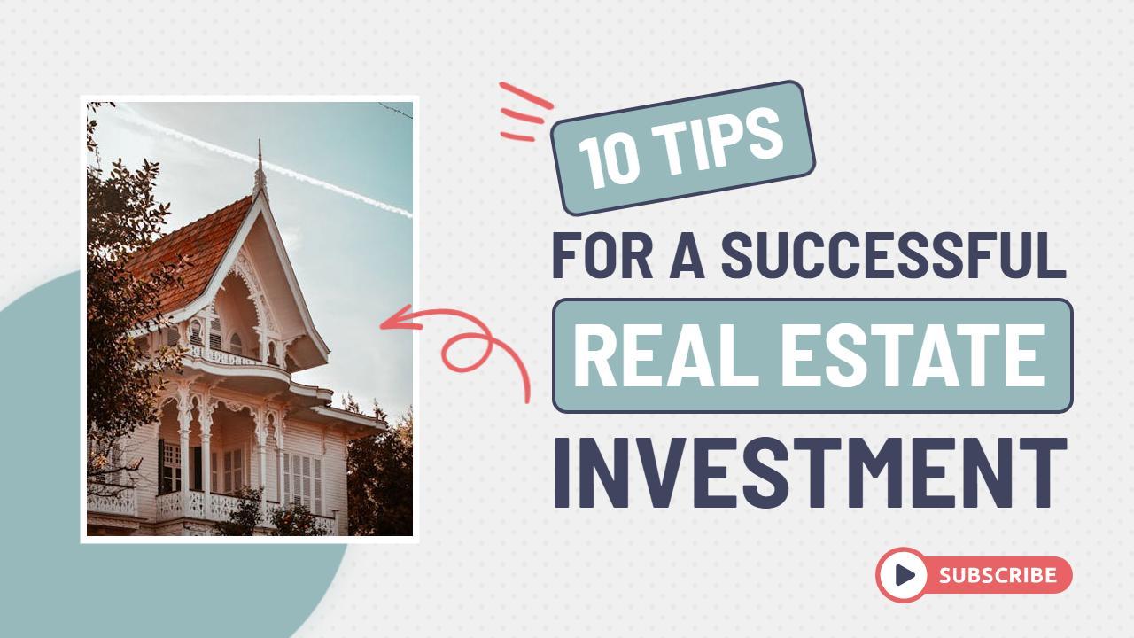 Elegant House Investment Strategies Real Estate YouTube Thumbnail Template