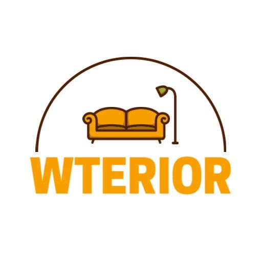 Elegant Interior Design Featuring Cozy Sofa and Lamp Logo Template