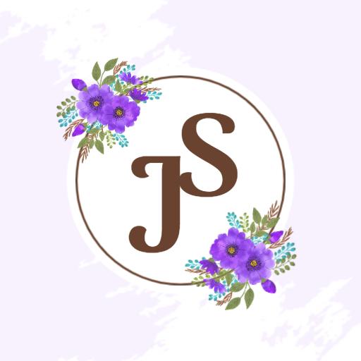 Elegant Lavender Floral Design for Beautiful Wedding Logo Template