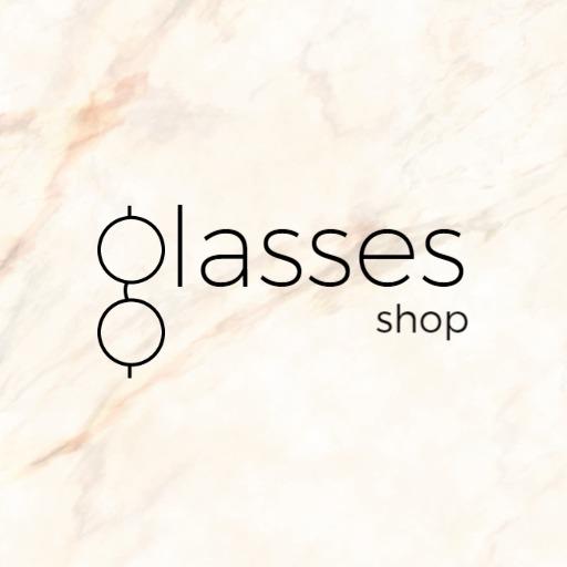 Elegant Marble Background Featuring Stylish Glasses Typography Logo Template