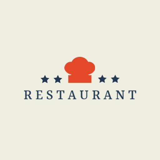 Elegant Minimalist Design for Modern Restaurant Logo Template