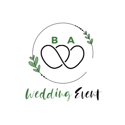Elegant Minimalist Design Signifying Wedding Celebrations Logo Template