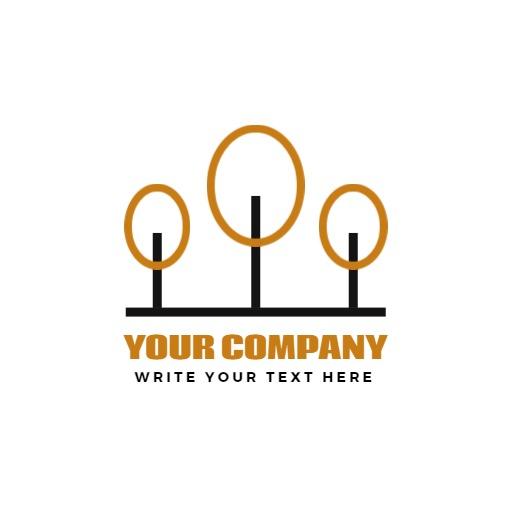 Elegant Minimalist Tree Design for Eco-Friendly Business Logo Template