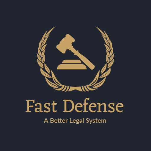 Elegant Navy Blue Legal Gavel Design for Law Firm Logo Template