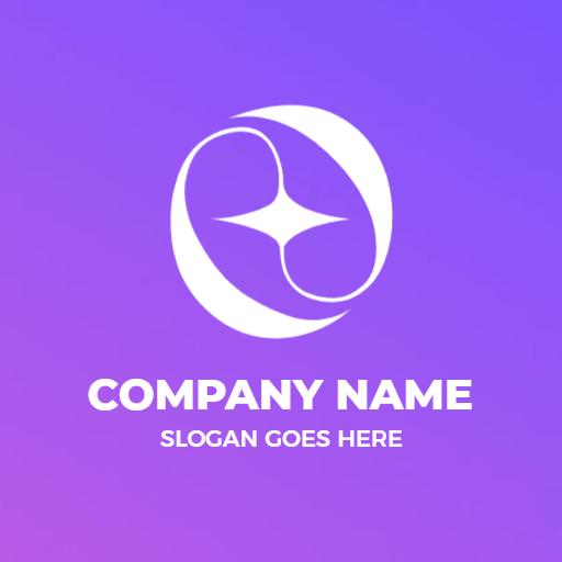 Elegant O Letter Design with Modern Gradient Background Logo Template