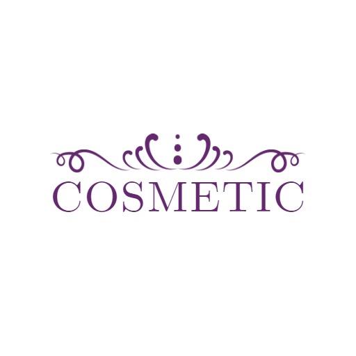 Elegant Purple Design Representing Sophisticated Cosmetic Logo Template