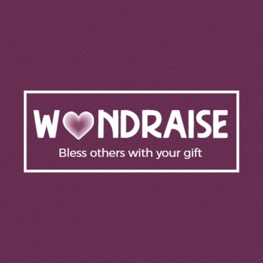Elegant Purple Typography Design Promoting Generosity Logo Template