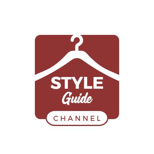 Elegant Red and White Style Guide for Fashion Tips Channel Logo Template