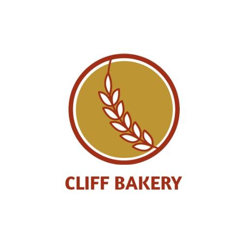 Elegant Round Design Featuring Wheat for Bakery Logo Template