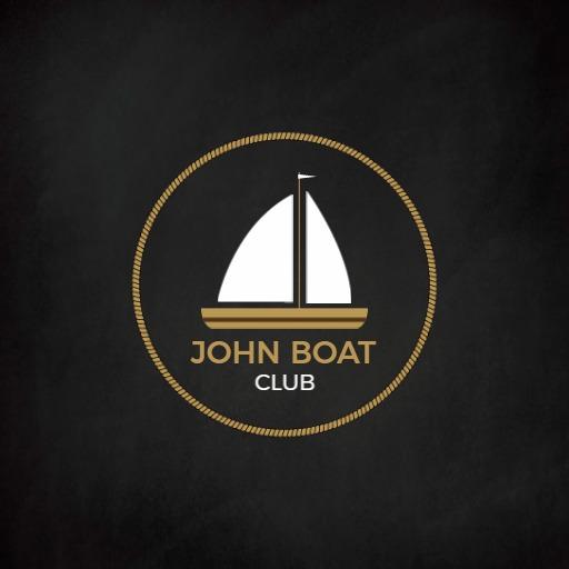 Elegant Sailboat Design Evoking Luxury and Leisure Club Logo Template
