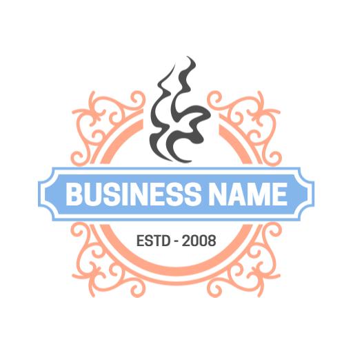 Elegant Swirls and Smoke Design for Unique Business Logo Template