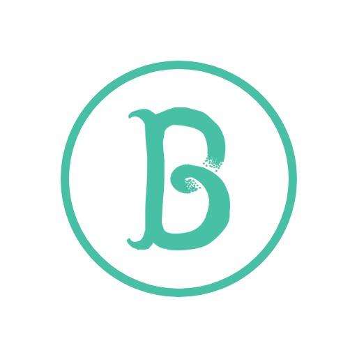 Elegant Teal Circle Design Featuring Stylish Initials Logo Template