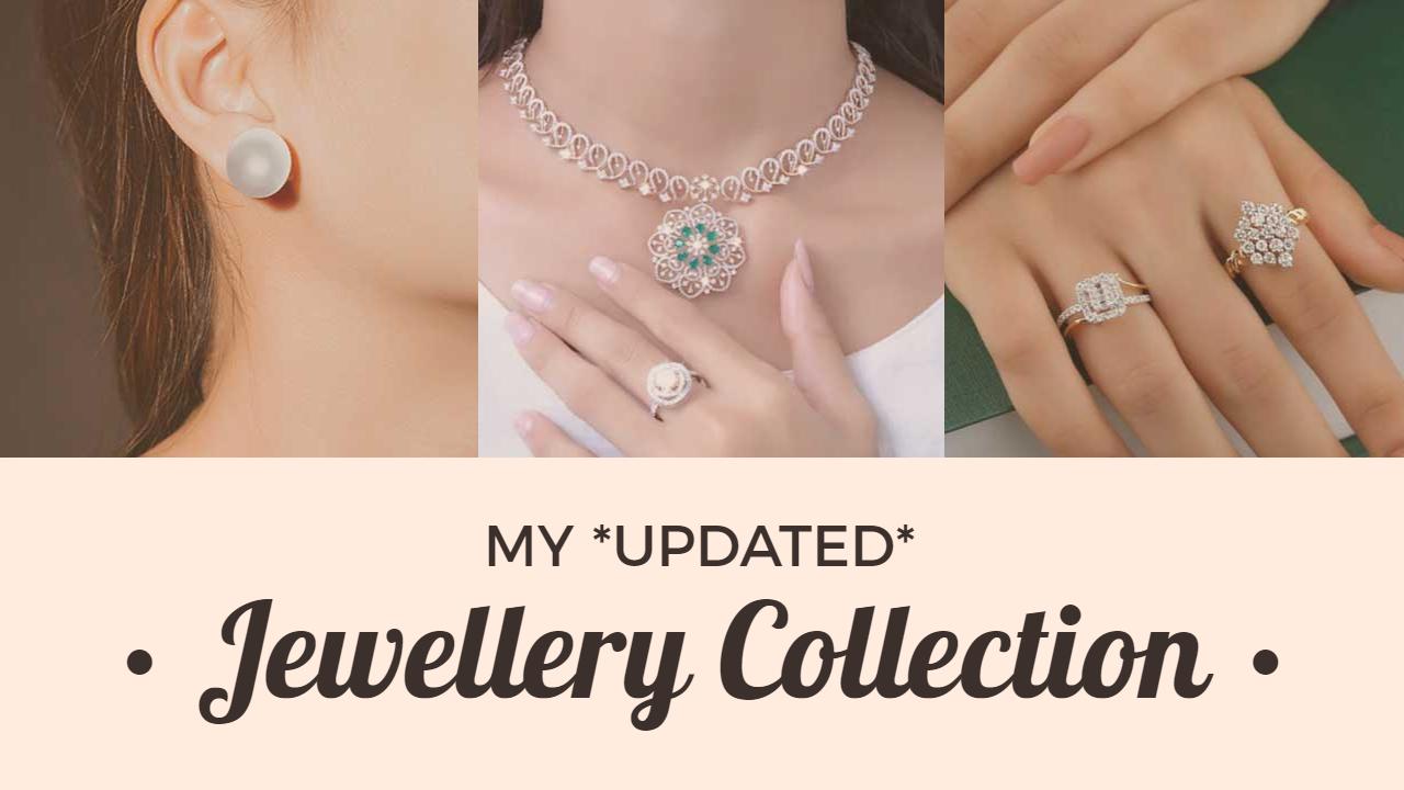 Elegant Updated Jewellery Collection Showcase YouTube Thumbnail Template
