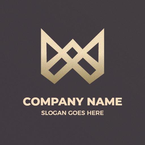Elegant W Letter Design with Modern Luxury Aesthetic Logo Template