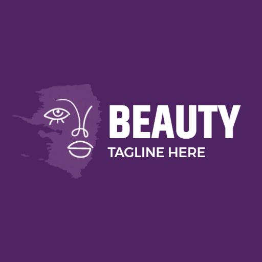 Elegant Watercolor Design Showcasing Beauty and Style Logo Template