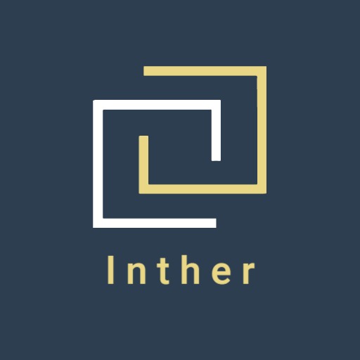Elegant White and Gold Geometric Architectural Design Logo Template