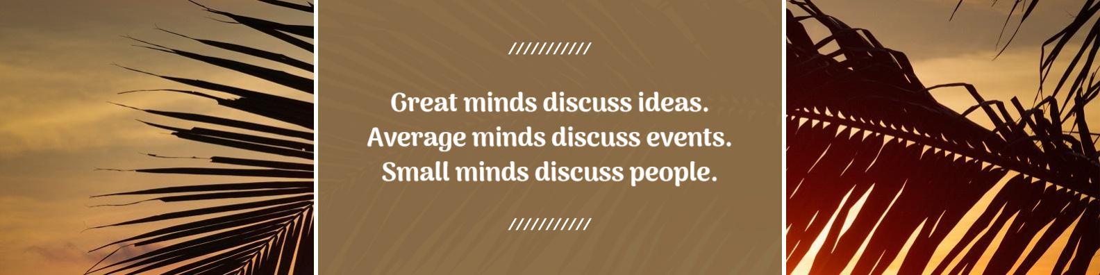 Elevated Sunset View with Inspiring Quotes LinkedIn Banner Template
