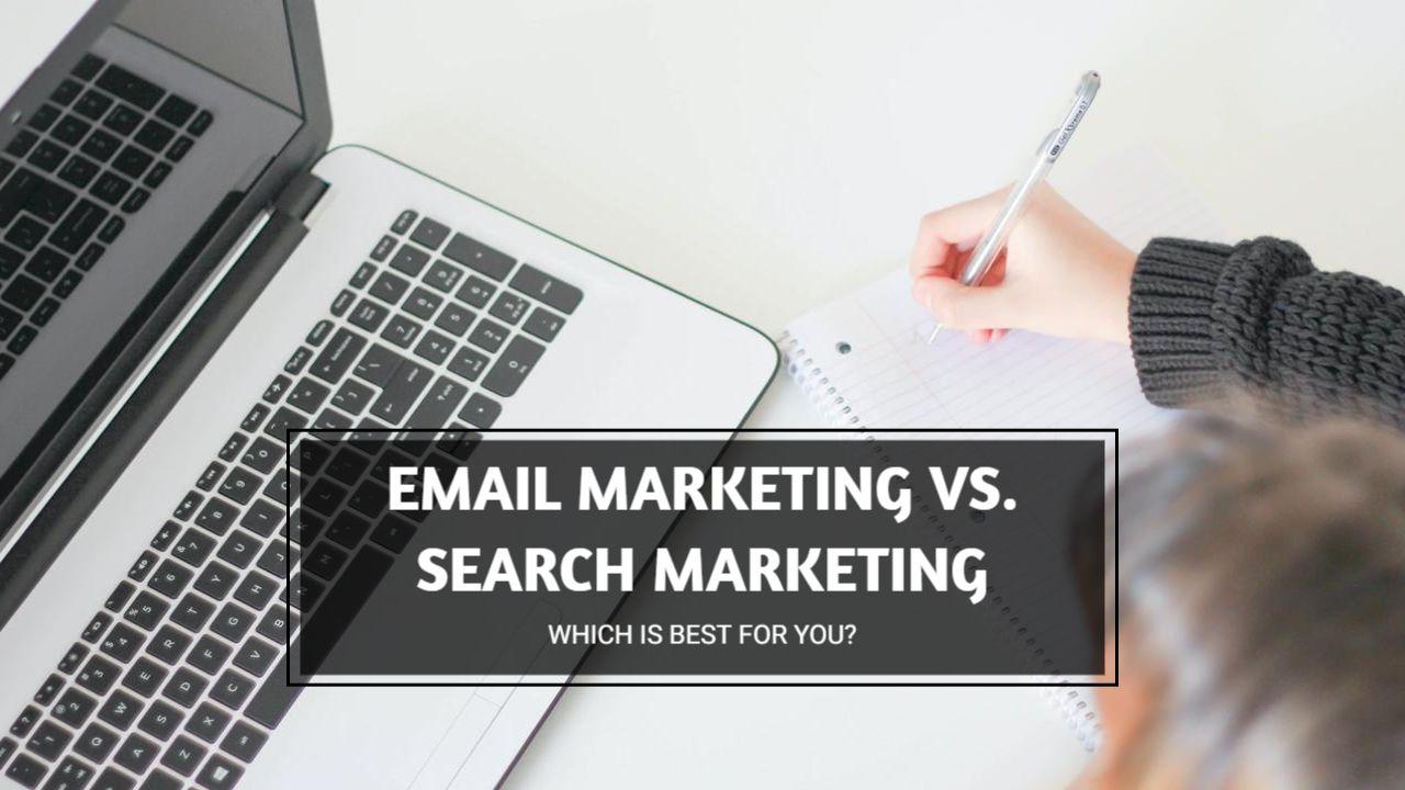 Email Marketing Comparison Trending YouTube Thumbnail Template