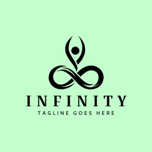 Embrace Endless Possibilities with Infinity Wellness Logo Template