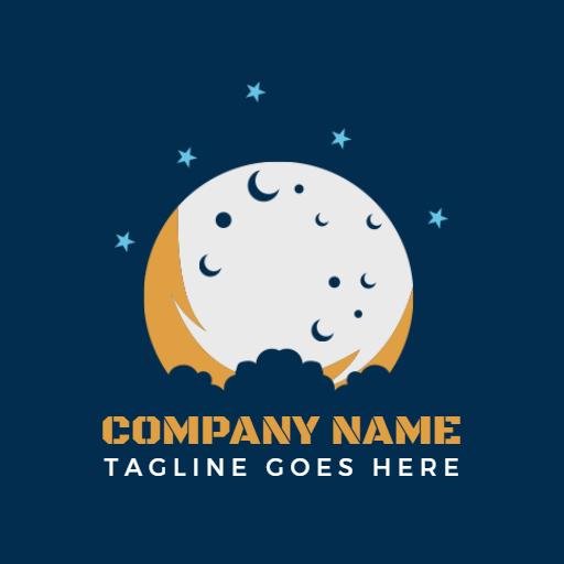 Embrace the Night Sky with a Beautiful Universe Logo Template