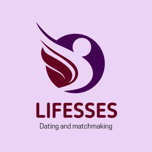 Embracing Connections Through Modern Dating and Matchmaking Logo Template