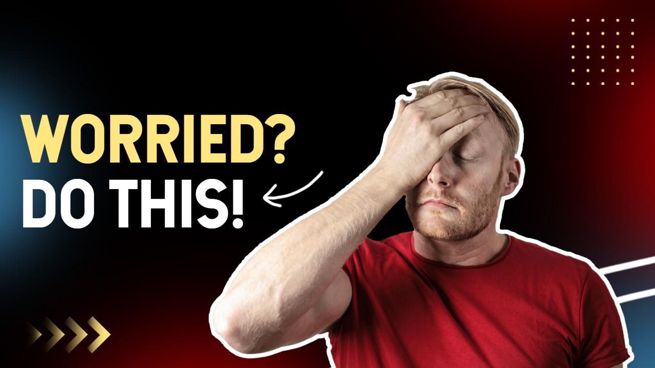 Emotional Stress Relief Tips Trending YouTube Thumbnail Template