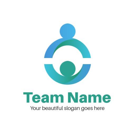 Emphasizing Collaboration in a Team with Interlocking Shapes Logo Template