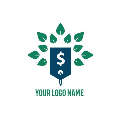 Emphasizing Growth and Investment in Sales Sector Logo Template