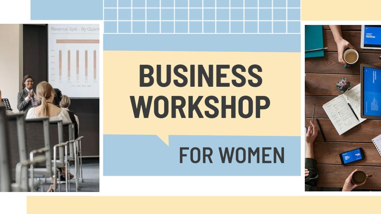 Empowering Women Business Workshop YouTube Thumbnail Template