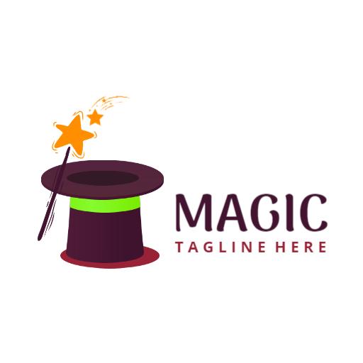 Enchanting Magic Hat Design for Your Business Logo Template
