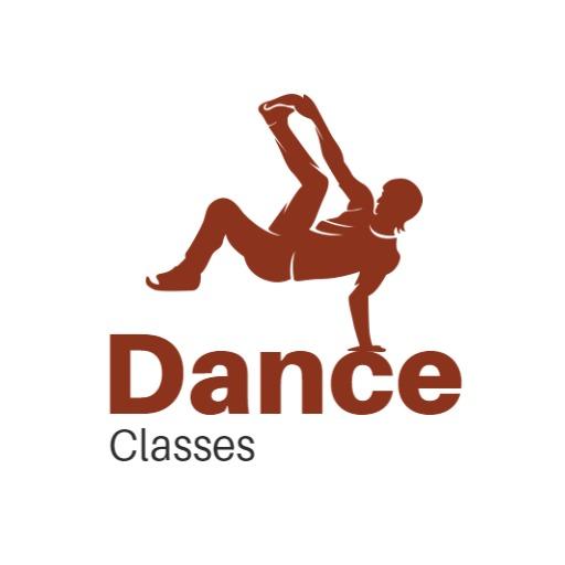 Energetic Dance Moves Inspire Exciting Classes Logo Template