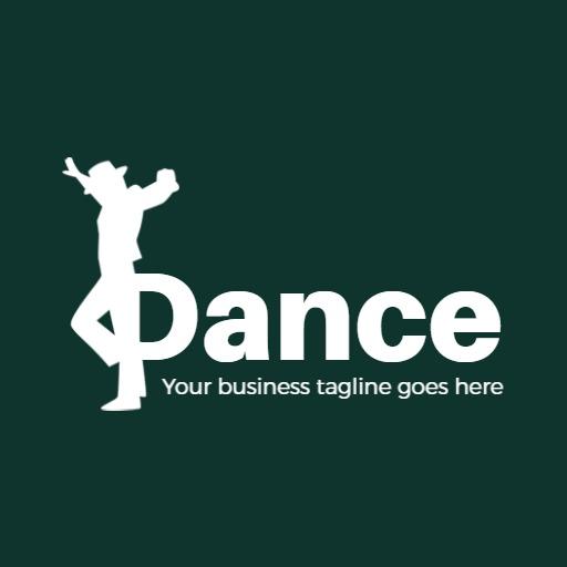 Energetic Dance Moves Showcasing Your Passion for Dance Logo Template