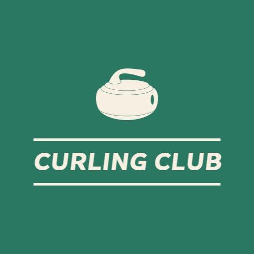 Engage Enthusiasts with Vibrant Curling Club Sports Logo Template