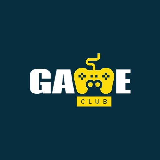 Engage Gamers with Fun Controller Design in Gaming Club Logo Template