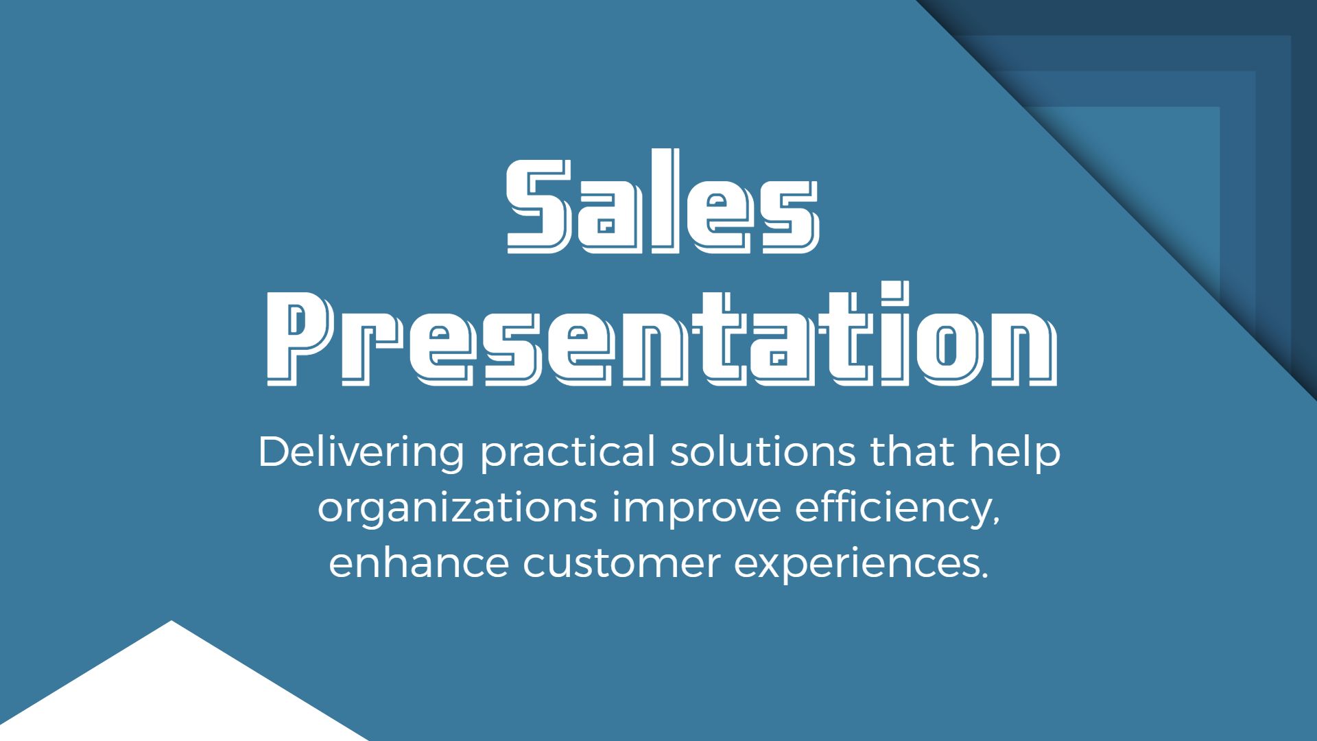 Engaging Blue Sales Strategies Overview Presentation Template