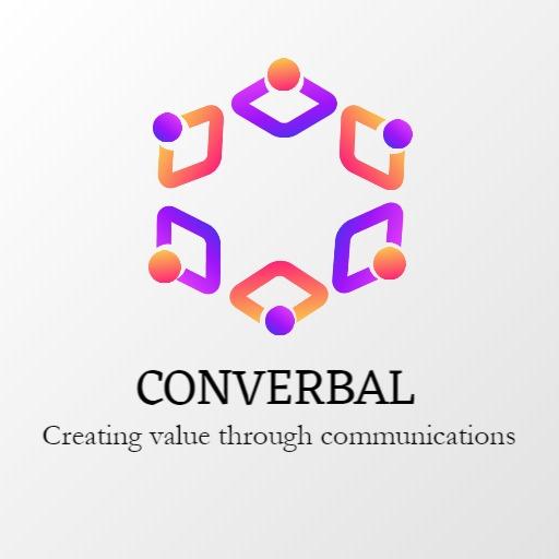 Engaging Colorful Connections in Effective Communication Logo Template