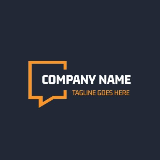 Engaging Dialogue Box Design for Effective Communication Logo Template