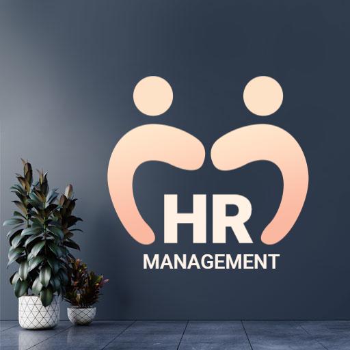 Engaging Human Resources Teamwork and Collaboration Logo Template