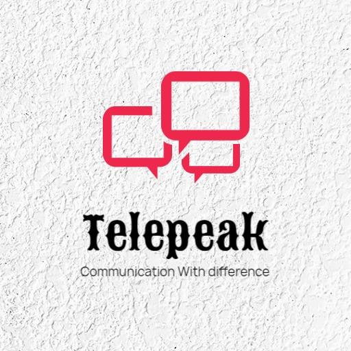 Engaging Speech Bubbles in Dynamic Pink Presentation Logo Template