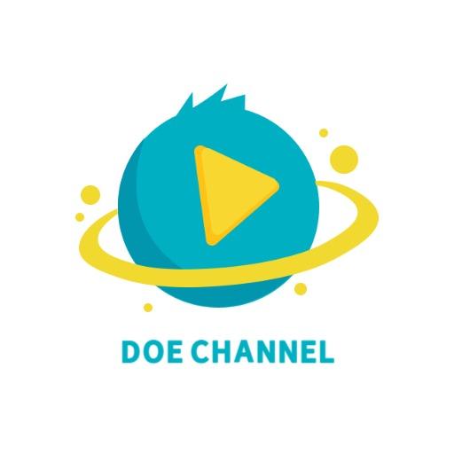Engaging Teal Sphere with Play Button for YouTube Channel Logo Template