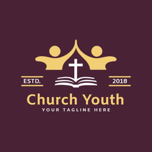 Engaging Youth in Faith with Community and Spirit Logo Template