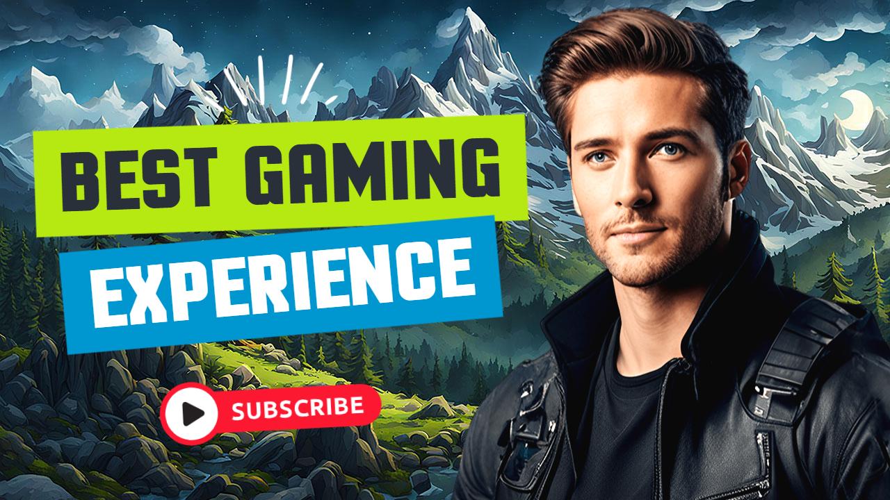 Epic Adventure Landscape Gaming YouTube Thumbnail Template