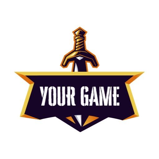 Epic Sword Design Representing Your Gaming Adventure Logo Template